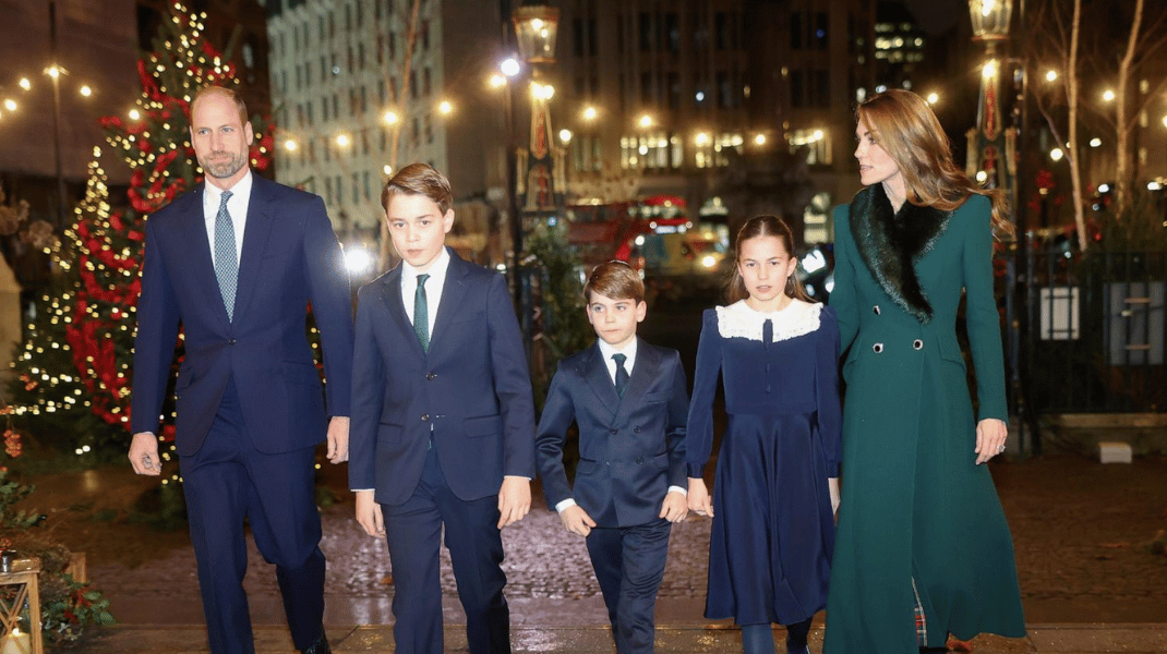 Kate Middleton și prințul William nu le permit copiilor să mănânce cu ei la masă, nici măcar de Crăciun!